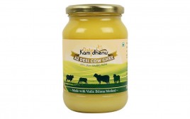 Divya Kamdhenu A2 Desi Cow Ghee   Glass Jar  500 millilitre